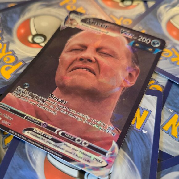 Sneer Pokemon Card - Anaconda - Picture 3 of 11